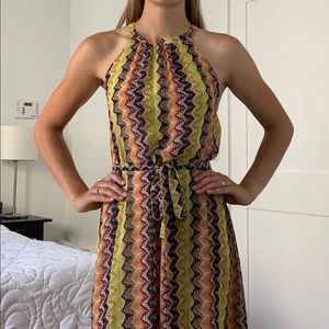 Bar III Floor length Patterned dress